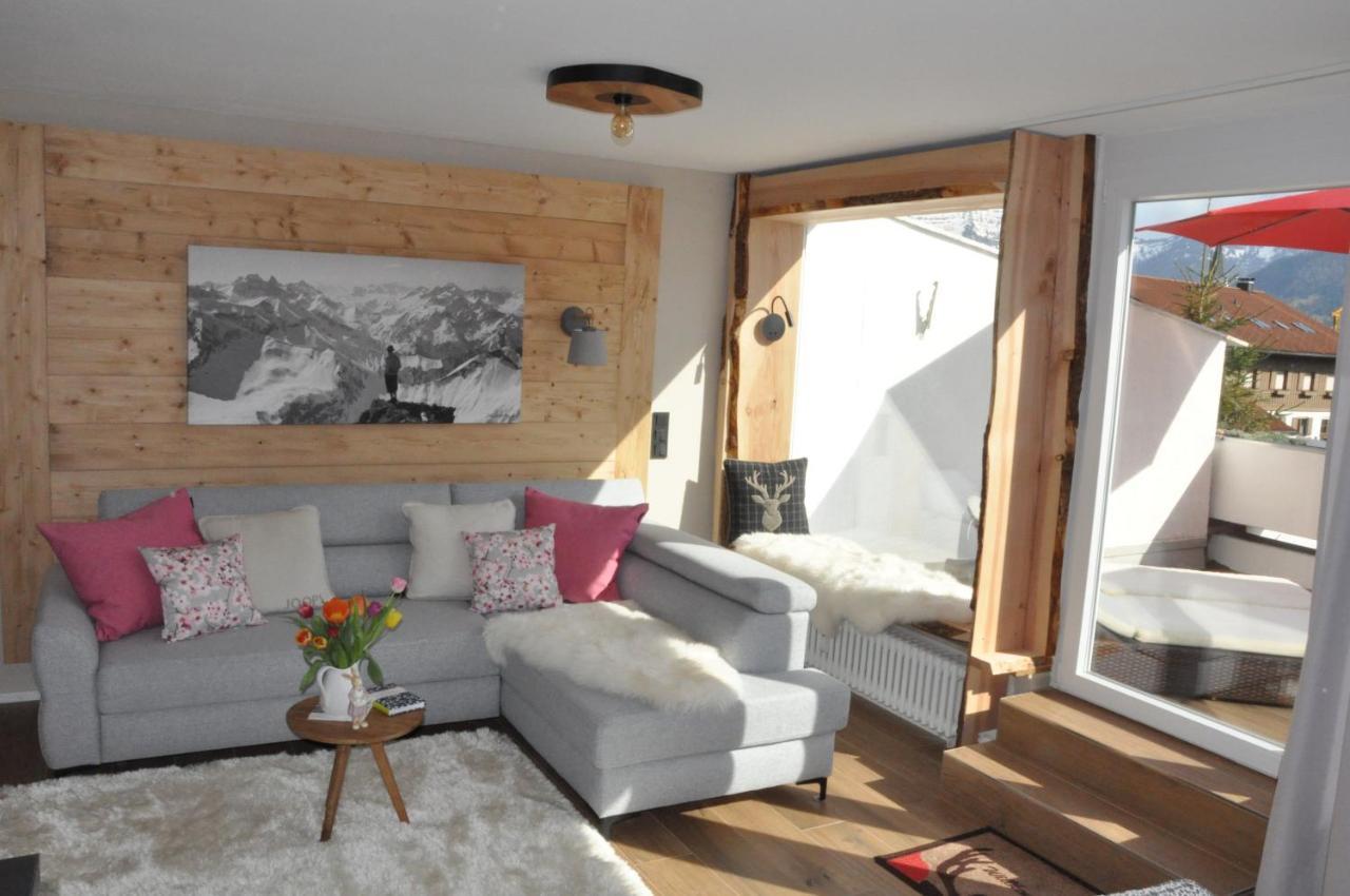 Апартаменти Almi - Alpenglueck Traumhafte Whg.M.20Qm Dachterr. Оберштауфен Екстер'єр фото